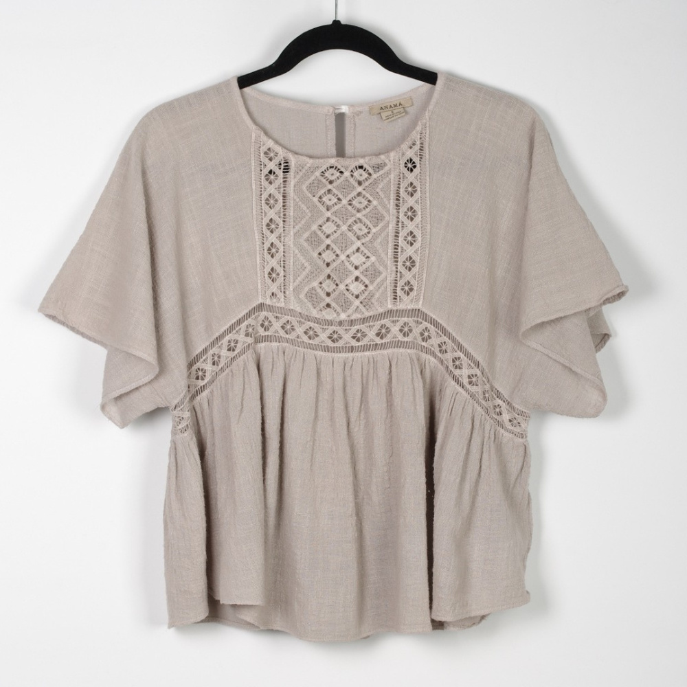 Anthropologie Cotton Anama Tunic Top Size S